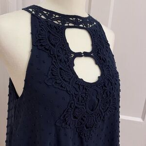 Navy Sleeveless Dress by Jun&Ivy
